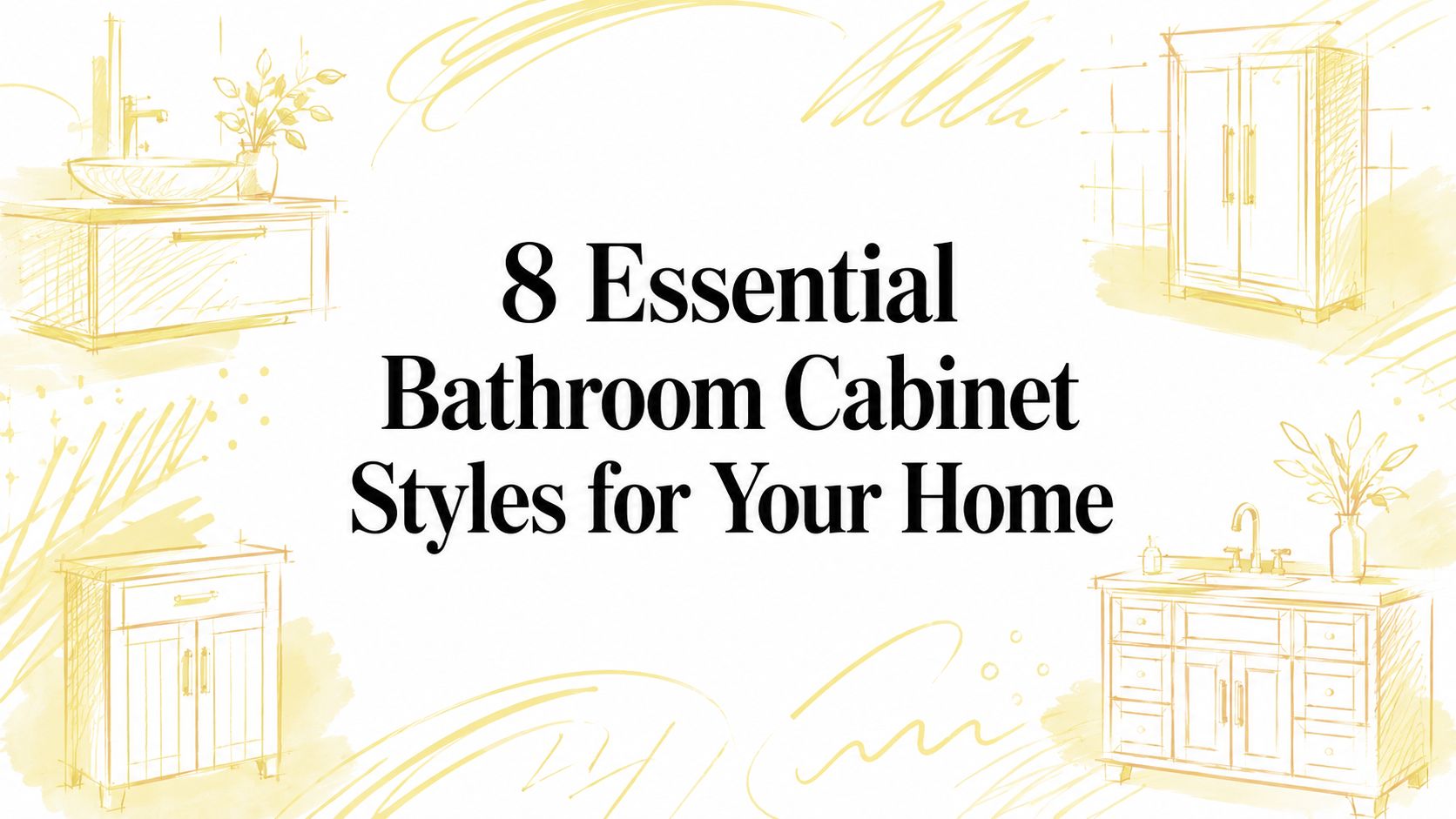 8 Essential Bathroom Cabinet Styles for Your Home