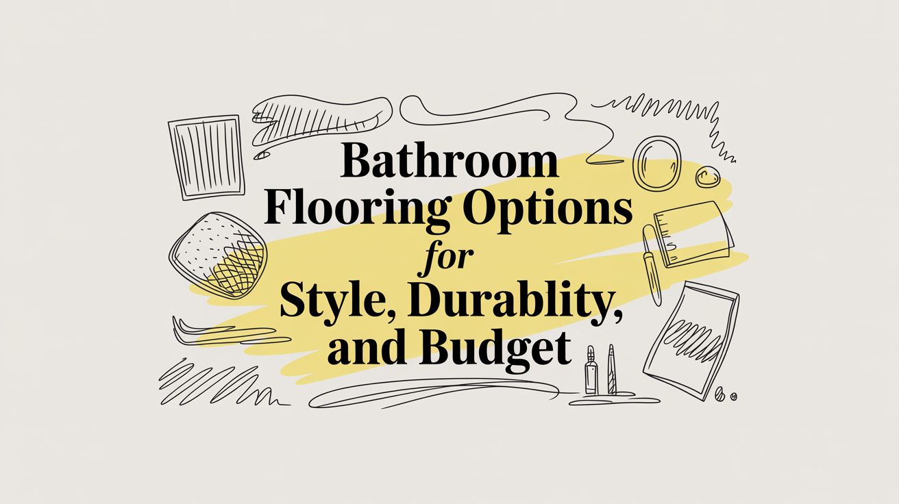 Bathroom Flooring Options for Style Durability and Budget