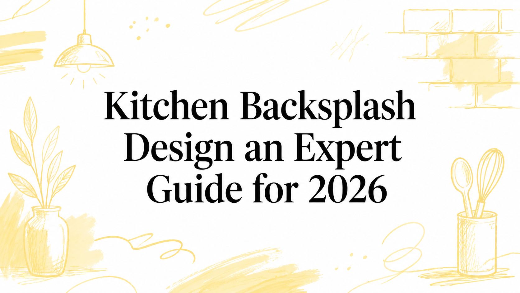 Kitchen Backsplash Design an Expert Guide for 2026