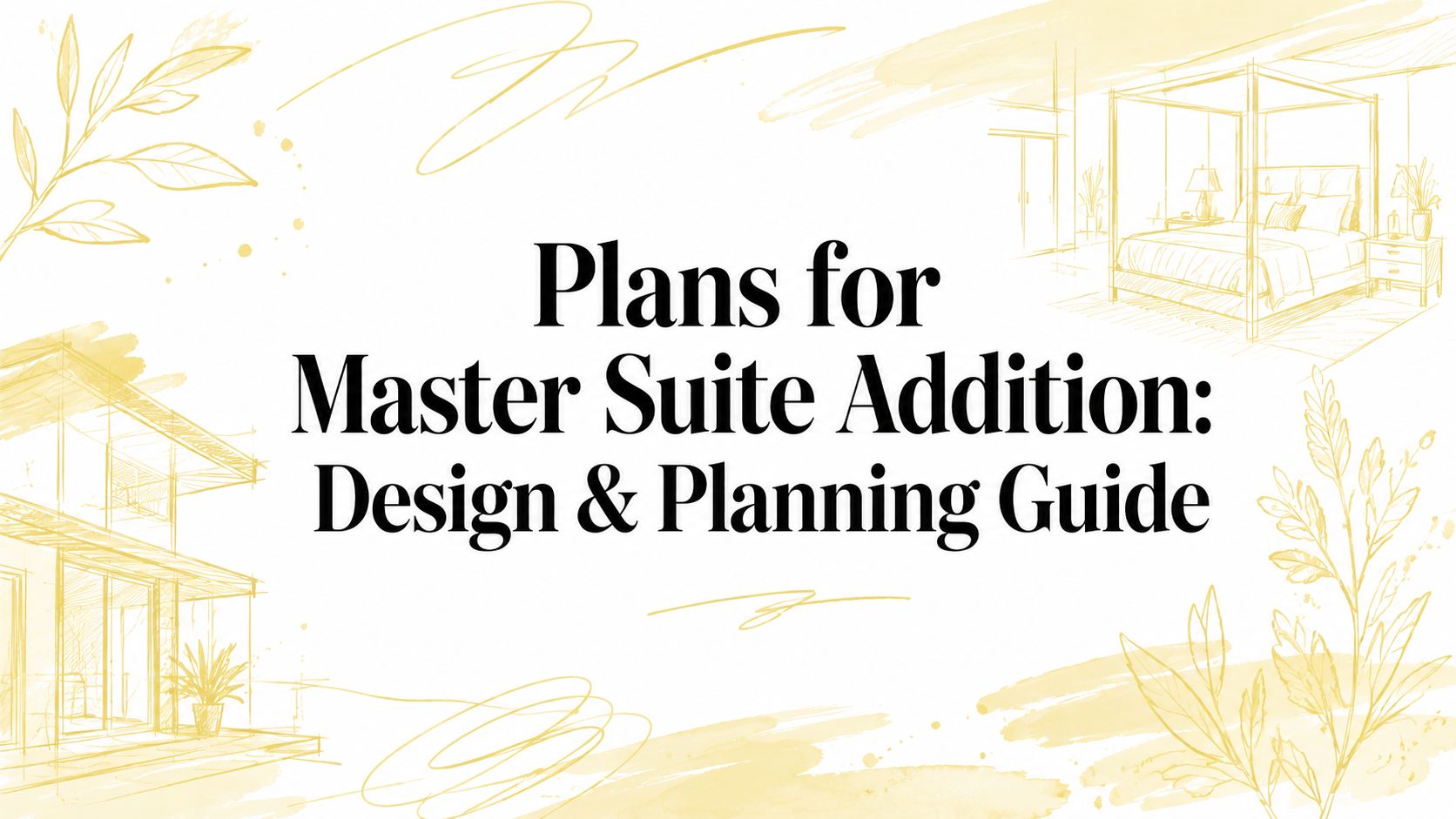 Plans for Master Suite Addition: Design & Planning Guide