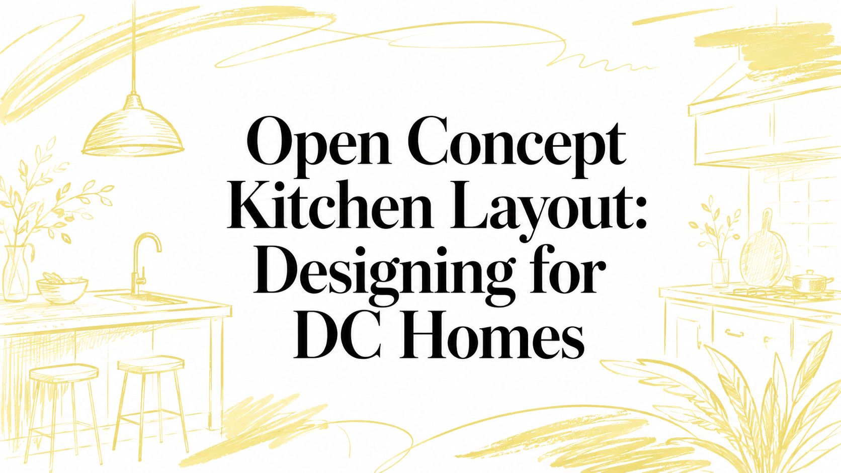 Open Concept Kitchen Layout: Designing for DC Homes