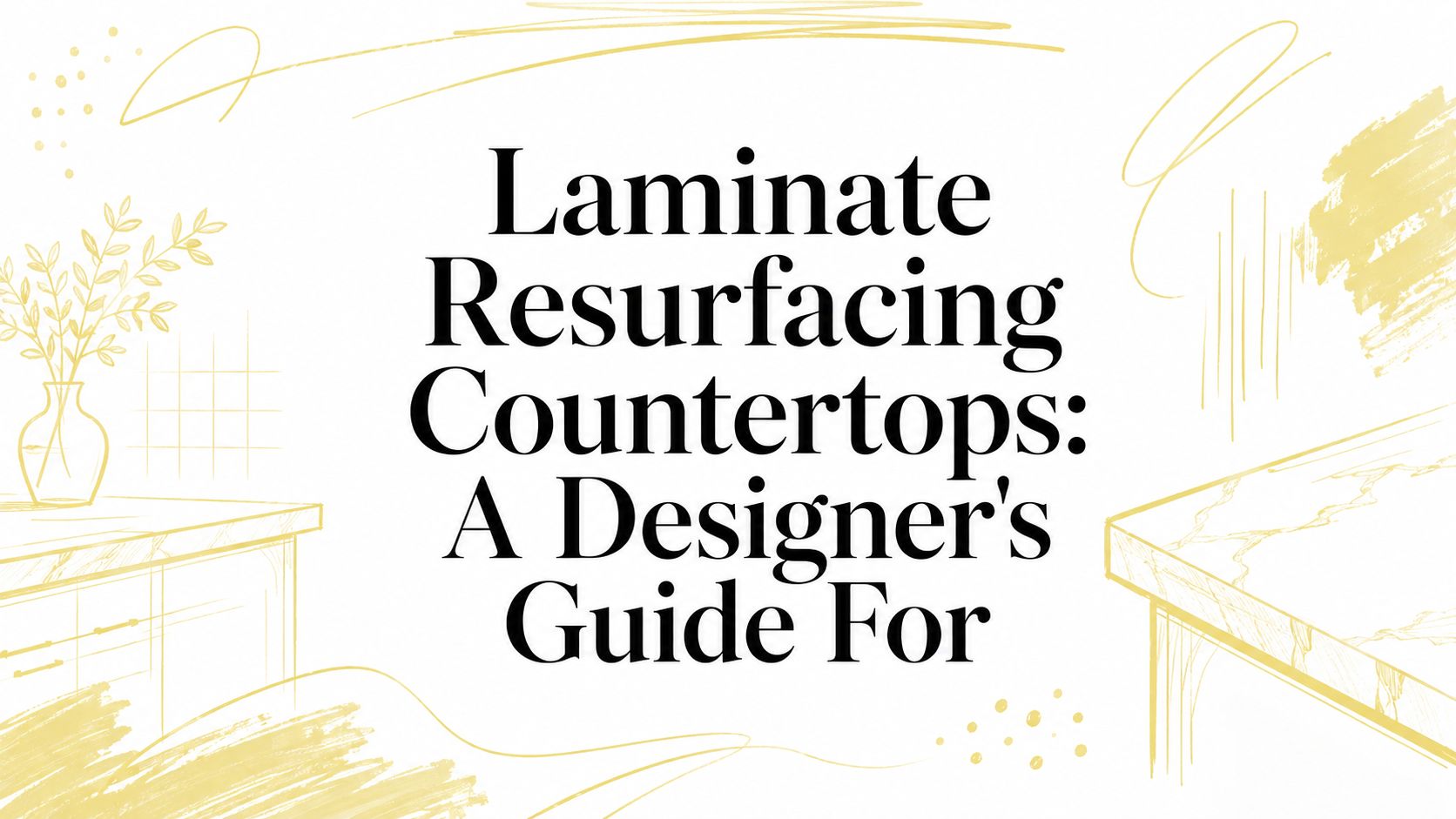 Laminate Resurfacing Countertops: A Designer's Guide For