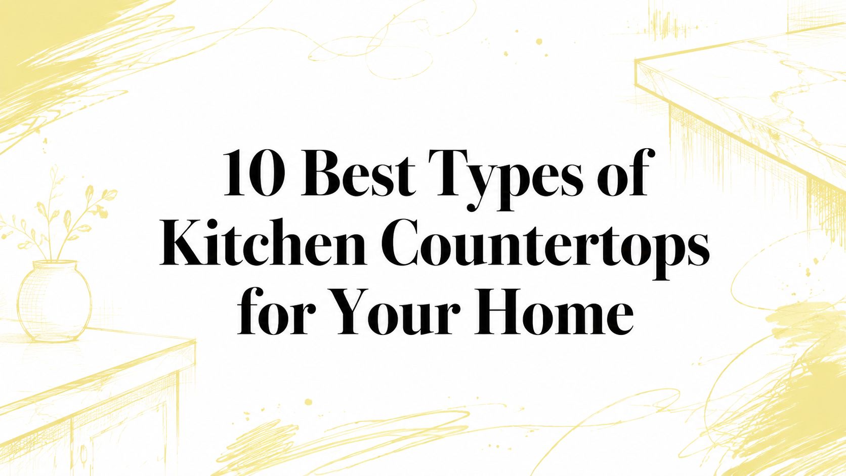 10 Best Types of Kitchen Countertops for Your Home