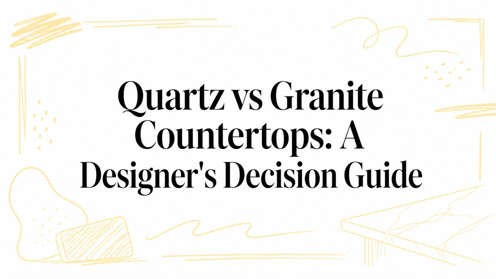 Quartz vs Granite Countertops: A Designer's Decision Guide
