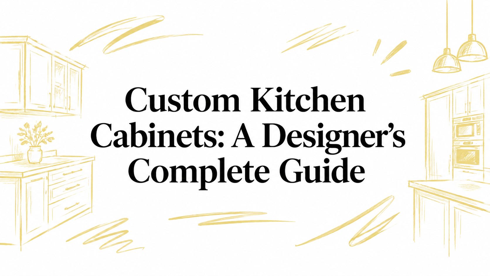 Custom Kitchen Cabinets: A Designer's Complete Guide