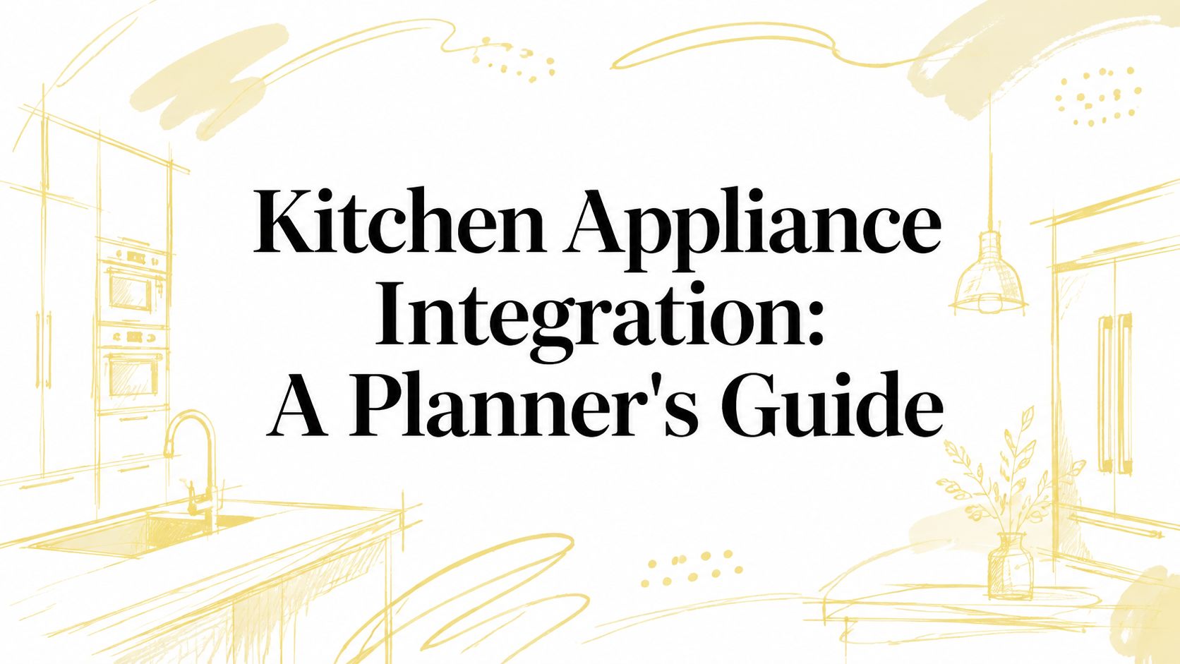 Kitchen Appliance Integration: A Planner's Guide
