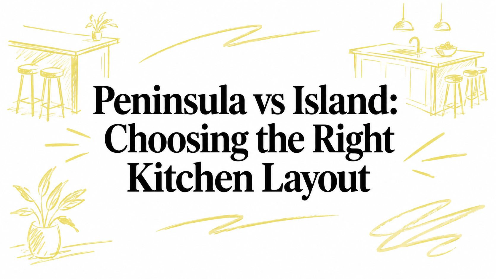Peninsula vs Island: Choosing the Right Kitchen Layout