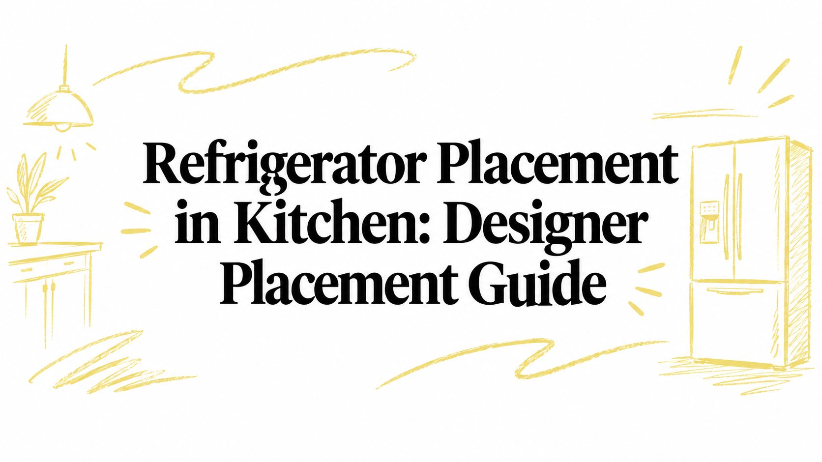 Refrigerator Placement in Kitchen: Designer Placement Guide