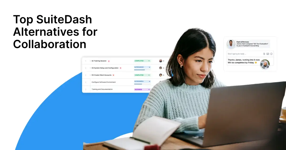 Top SuiteDash Alternatives for Collaboration