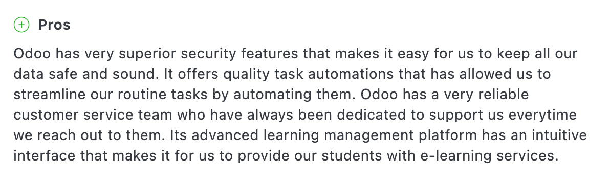 Odoo review on streamlining business operations