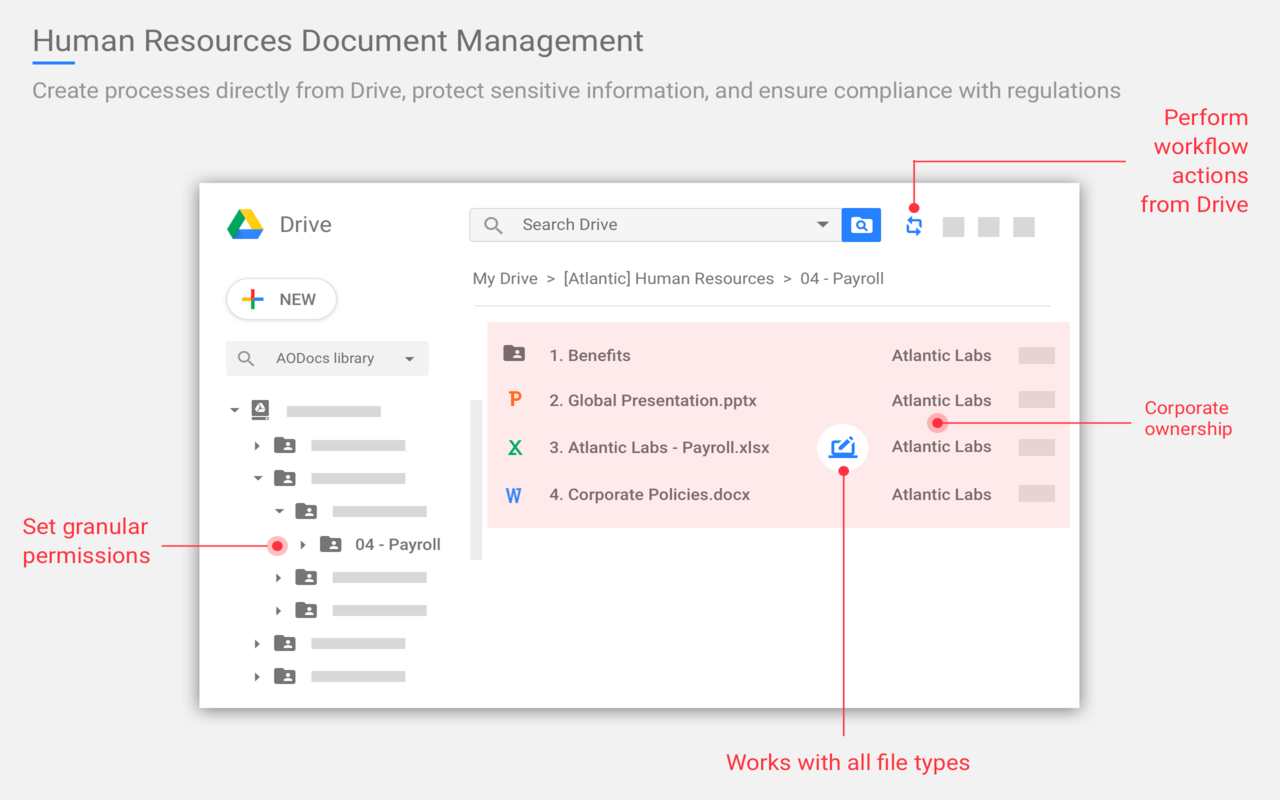 Google Workspace is a document management system for Google users