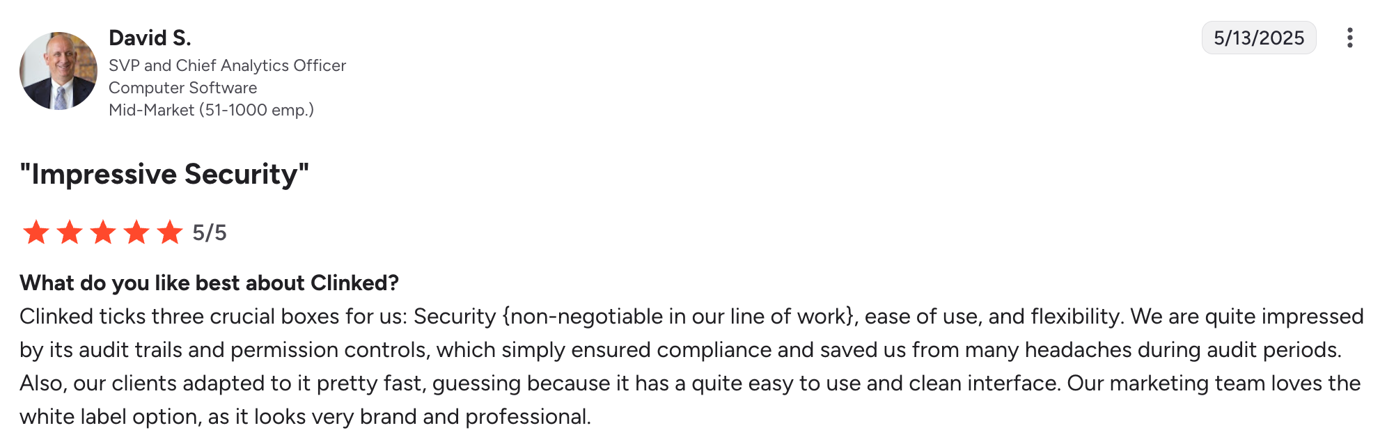 Clinked software review