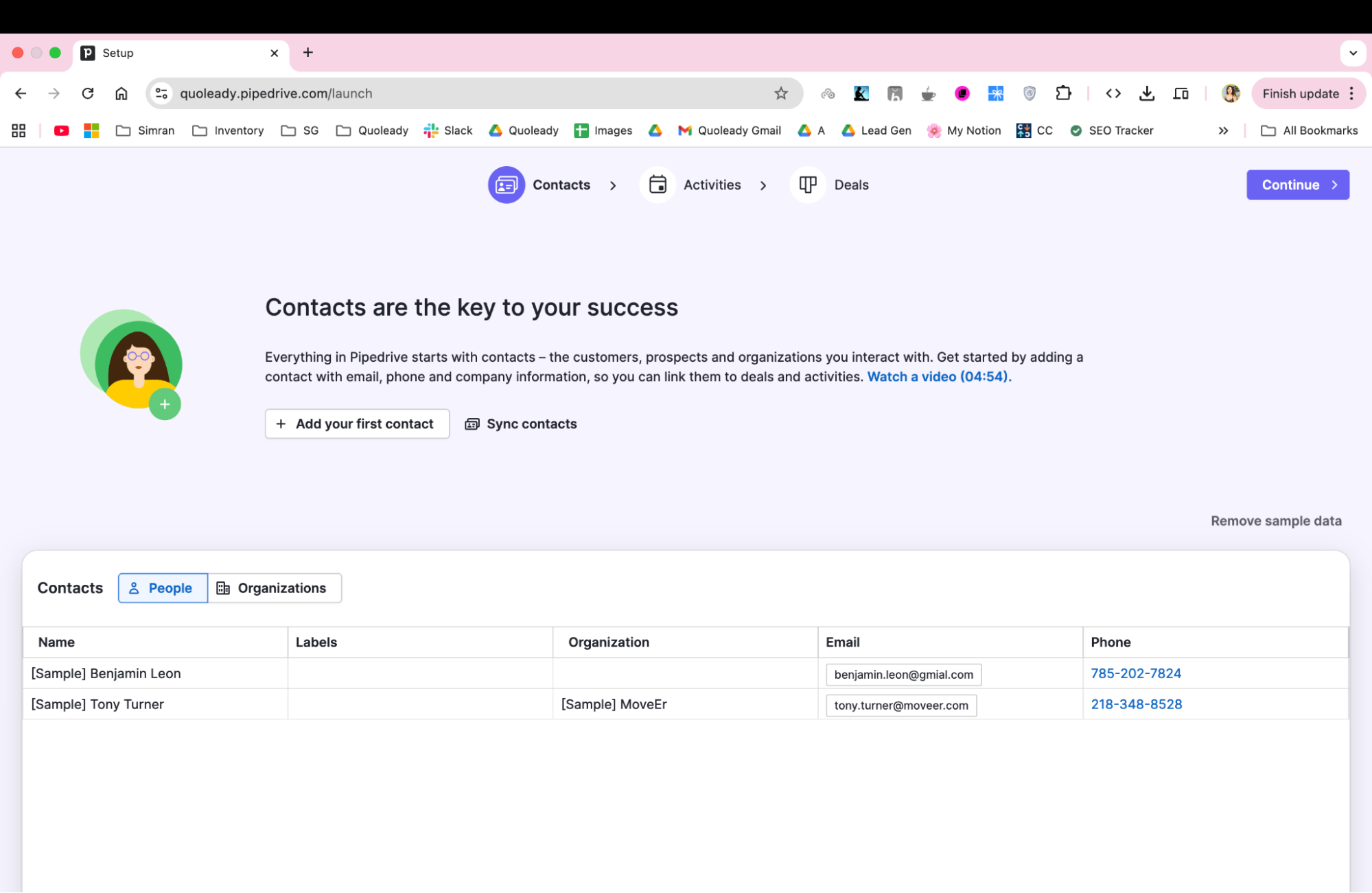 Pipedrive software screenshot