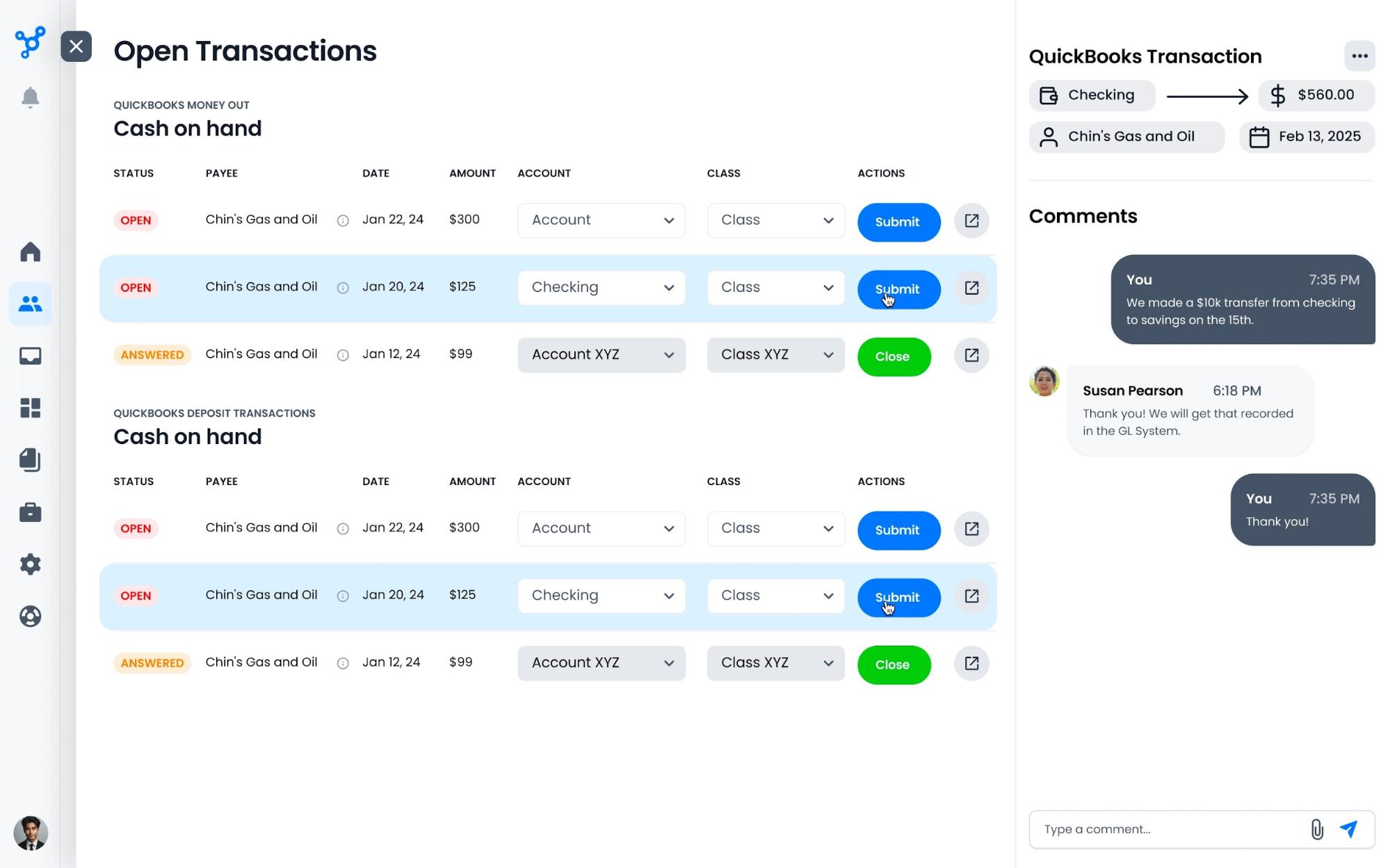 Client Hub client portal dashboard