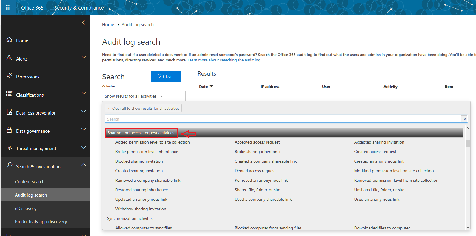 Tracking external sharing activity in SharePoint using audit logs