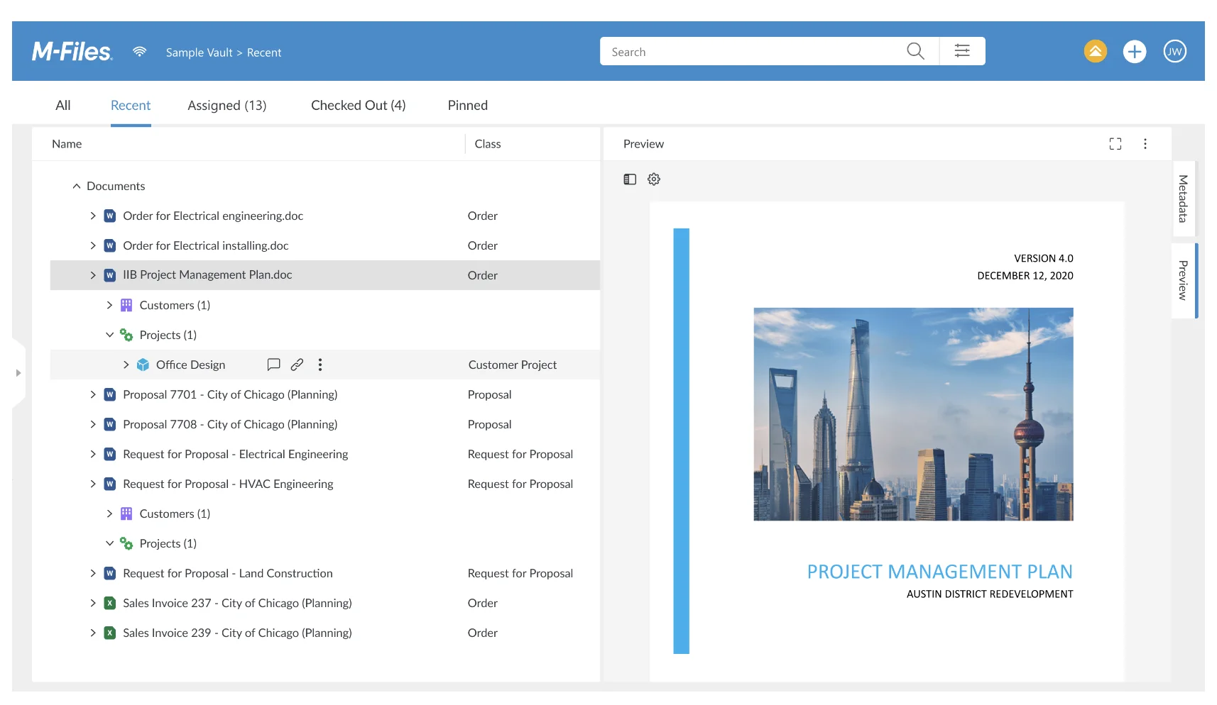 m-files document management software