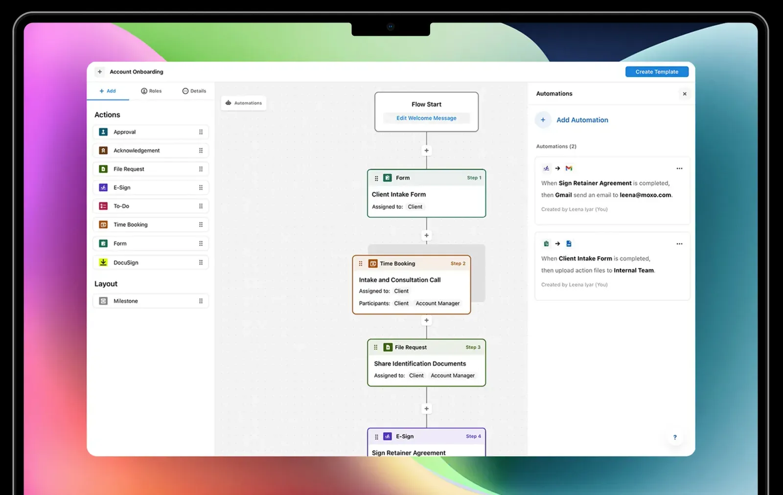 moxo document management software