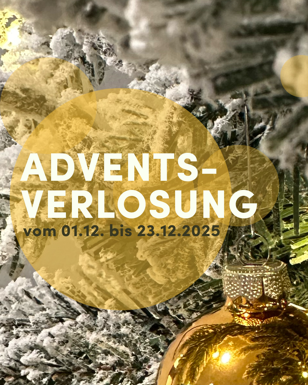 Adventsverlosung im SaunaHuus 