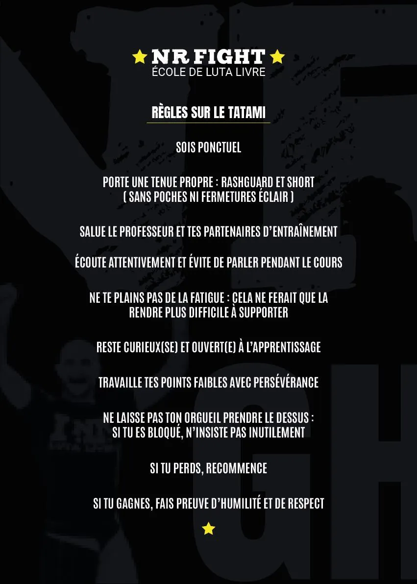 Règles NRFight