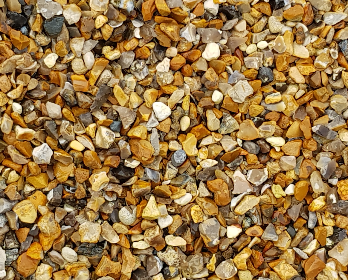 Livraison de gravier ocre