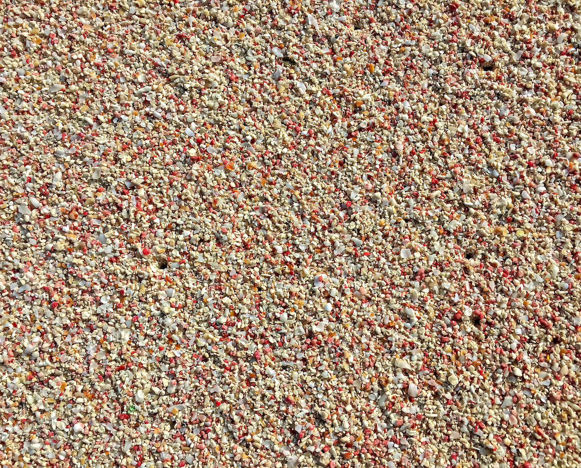 Livraison de sable rose