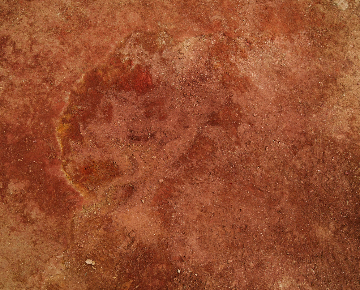 Livraison de sable rouge décoratif