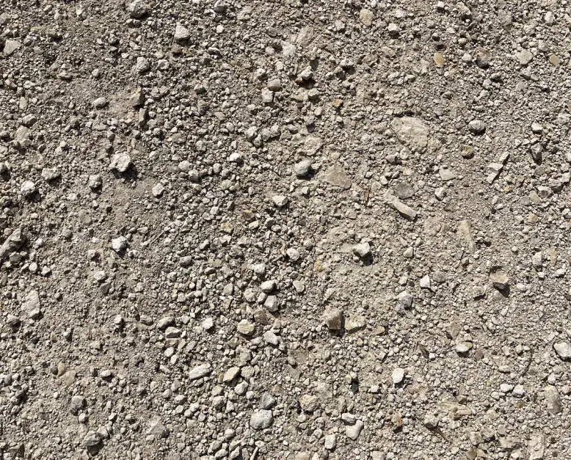 Grave pour parking et allée