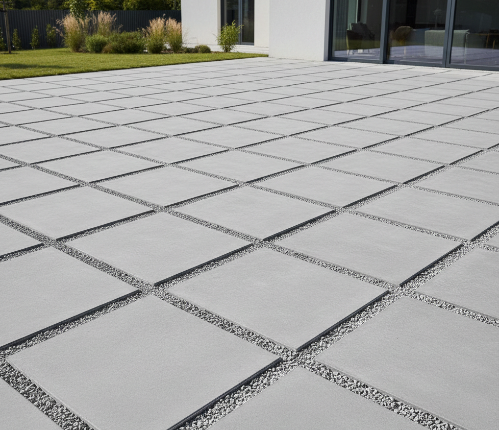 Comment poser des dalles sur du gravillon ?