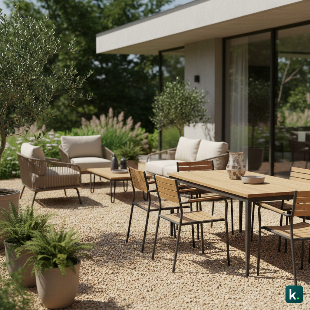 Comment faire une terrasse en gravier ?