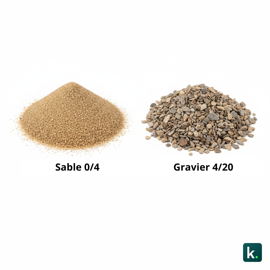 Comment faire du béton : types, dosages et choix des granulats