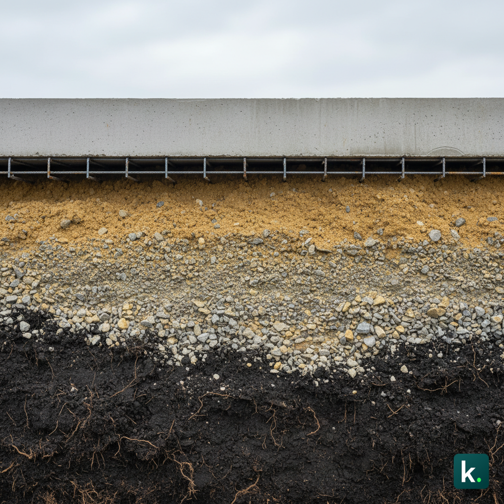 Couche de forme : rôle, matériaux et granulats pour une base stable