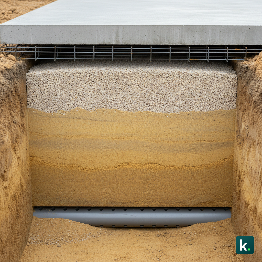 Filtration de l’eau : rôle des granulats filtrants en drainage