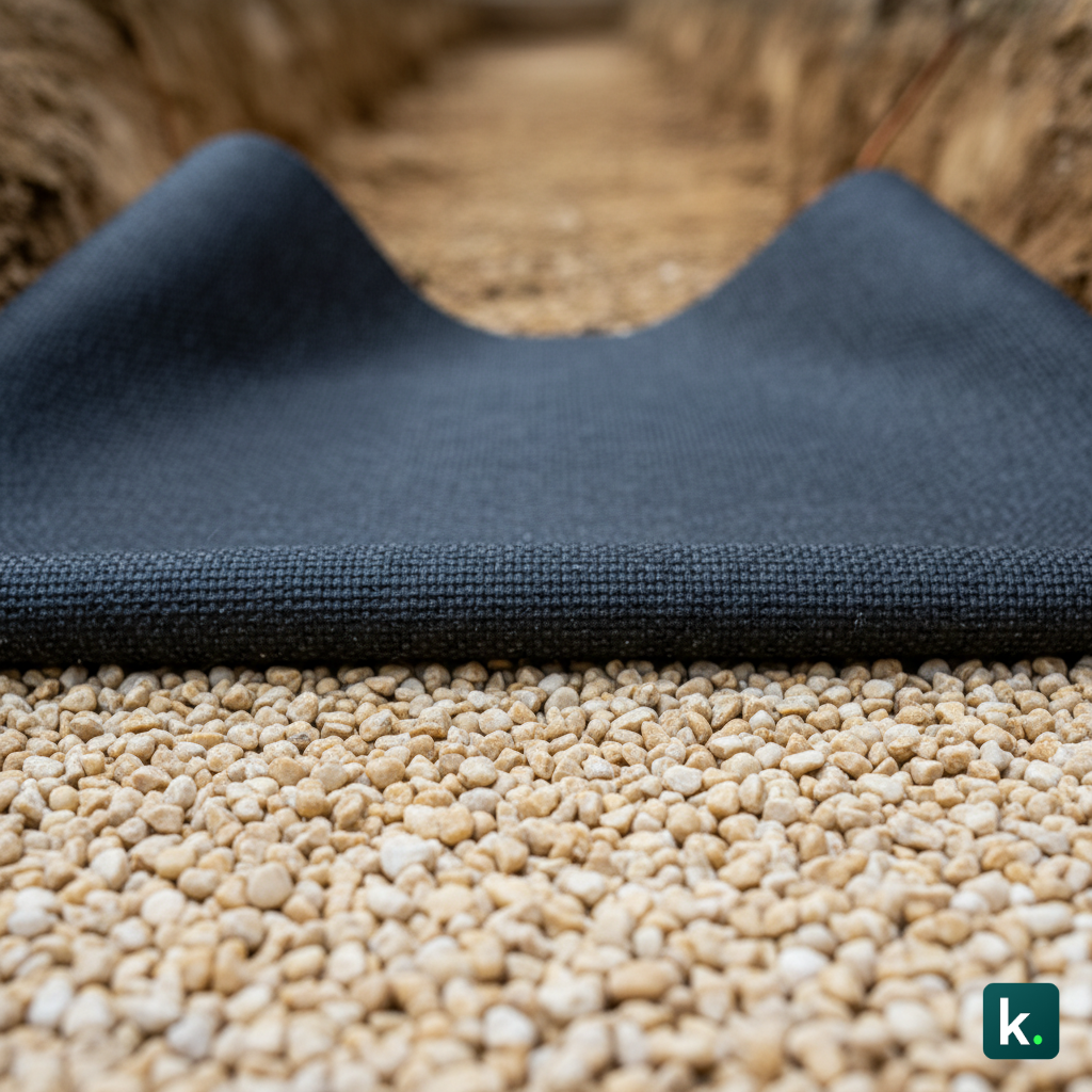 Filtration de l’eau : rôle des granulats filtrants en drainage