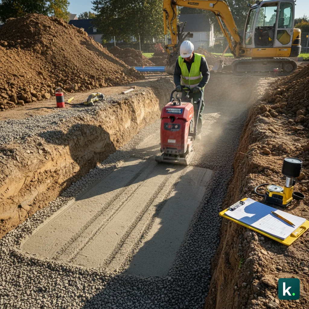 Tranchée technique : quels matériaux pour remblai et protection des réseaux ?