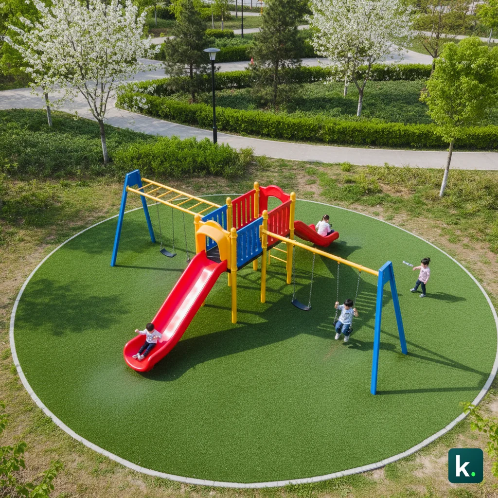 Quel sol choisir pour une aire de jeux ? Matériaux, normes et conseils