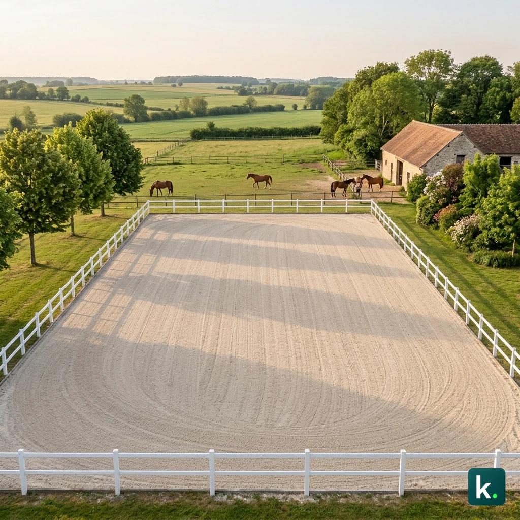 Quel sable pour une carrière équestre ?