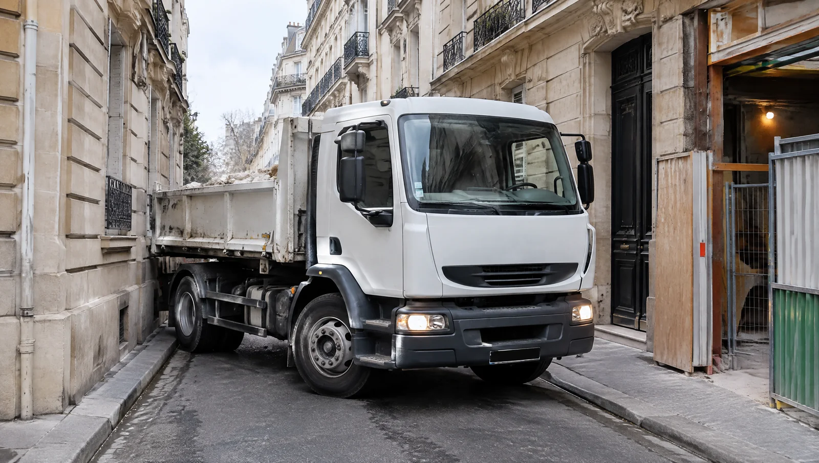 Camion benne 4x2 : pour quels chantiers
