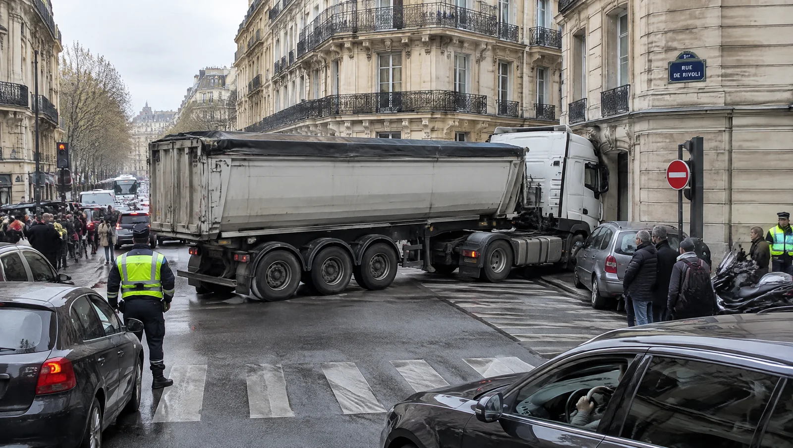Gabarit et accès chantier : quel camion passe où