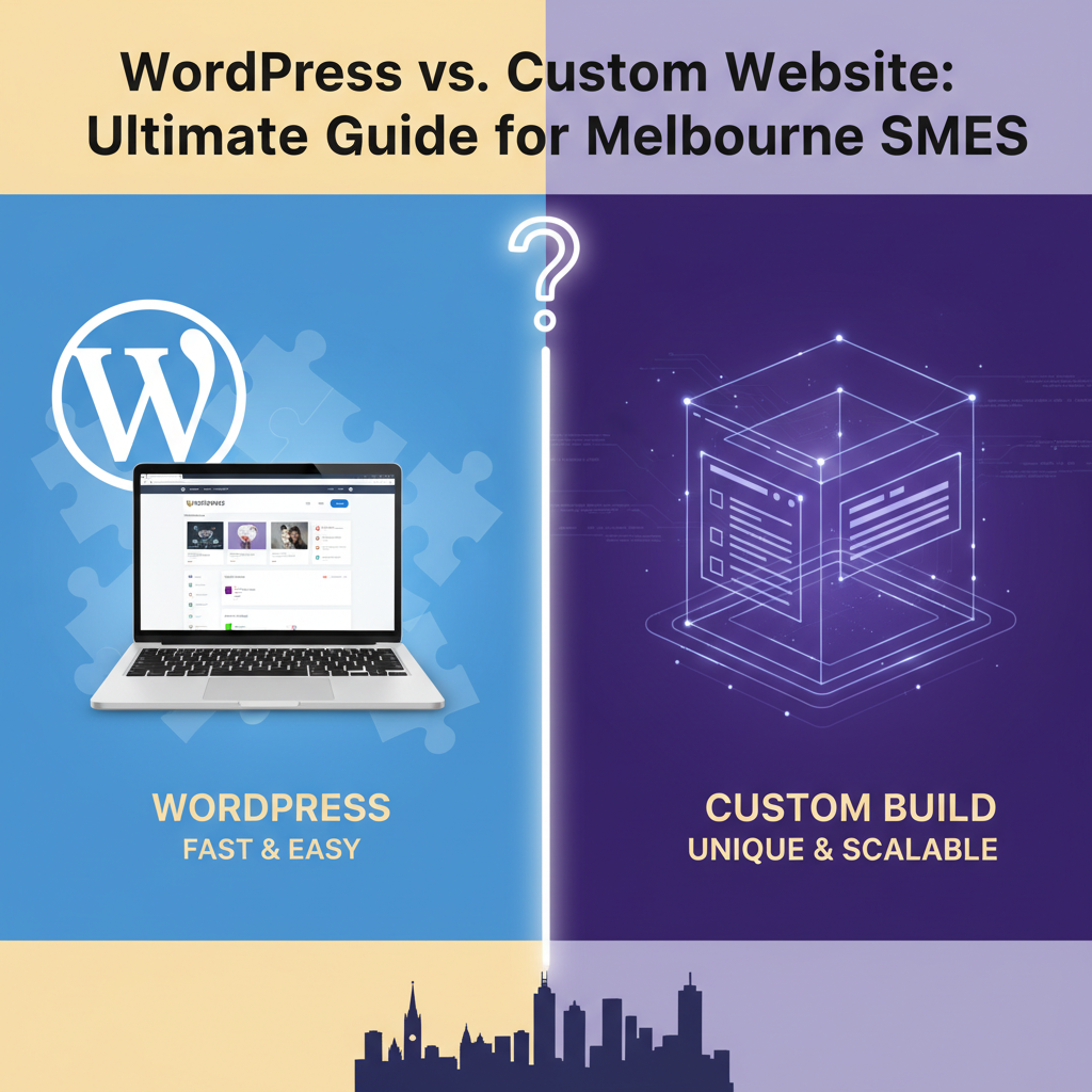 WordPress vs. Custom Build: The Ultimate Website Showdown for Melbourne SMEs