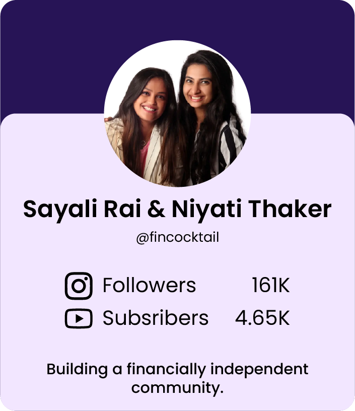 Sayali Rai & Niyati Thaker ‍