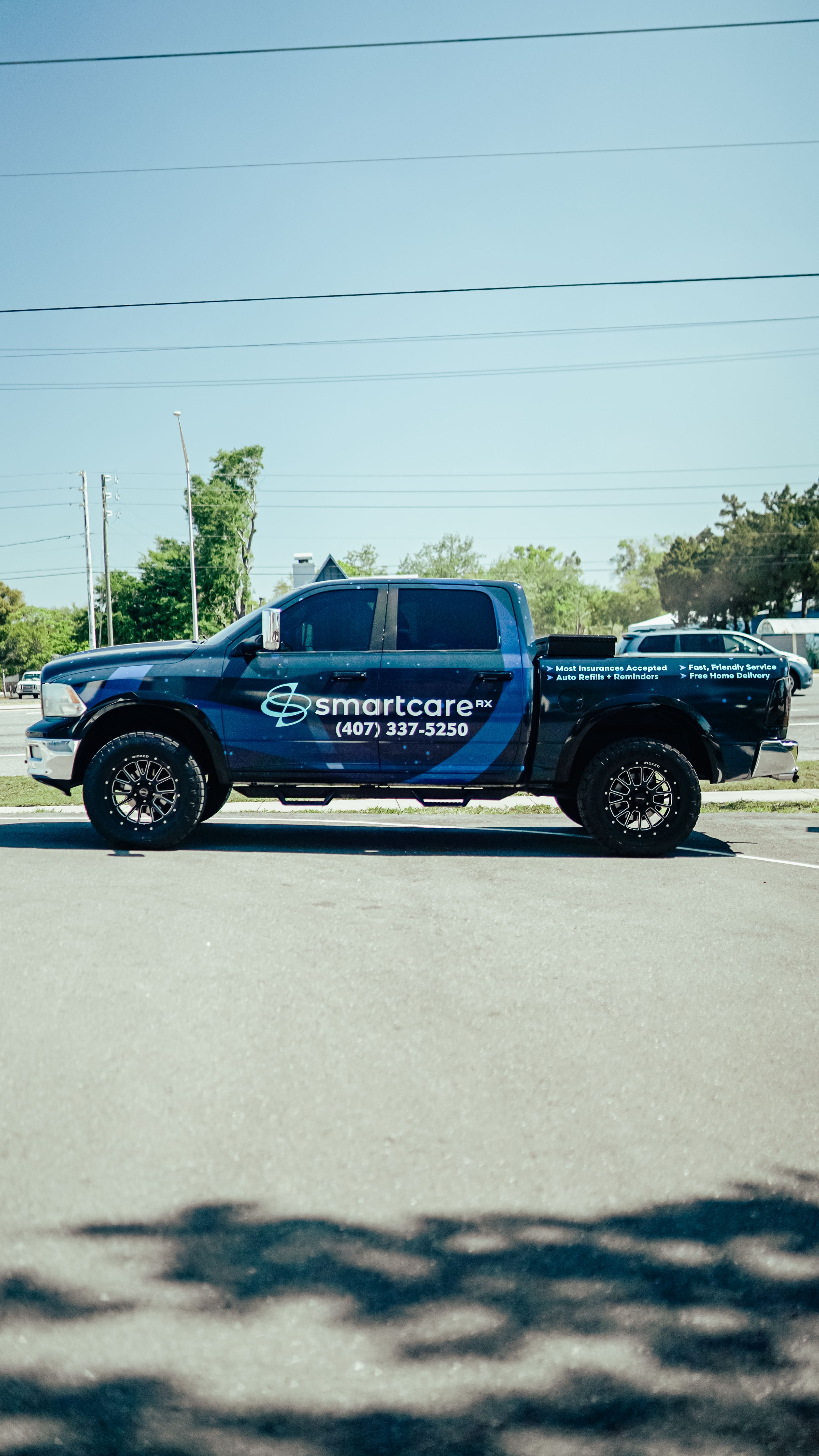 Commercial vehicle wrap by Allure Auto Spa