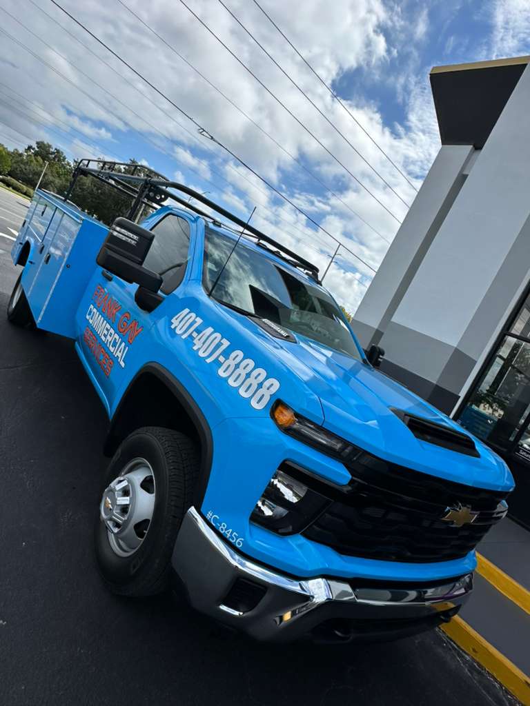 Company-branded commercial vehicle wrap turning a fleet into mobile advertising, Allure Auto Spa