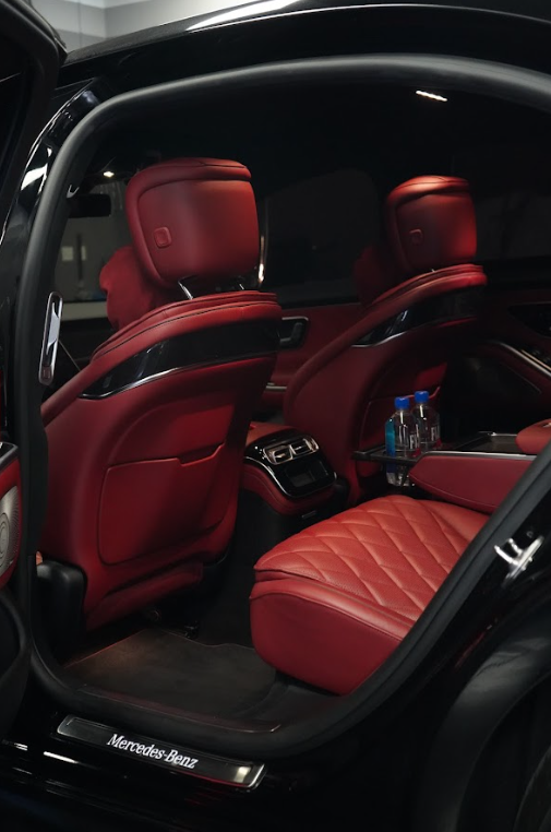 Car interior deep-cleaned and conditioned during detailing at Allure Auto Spa, Fern Park FL