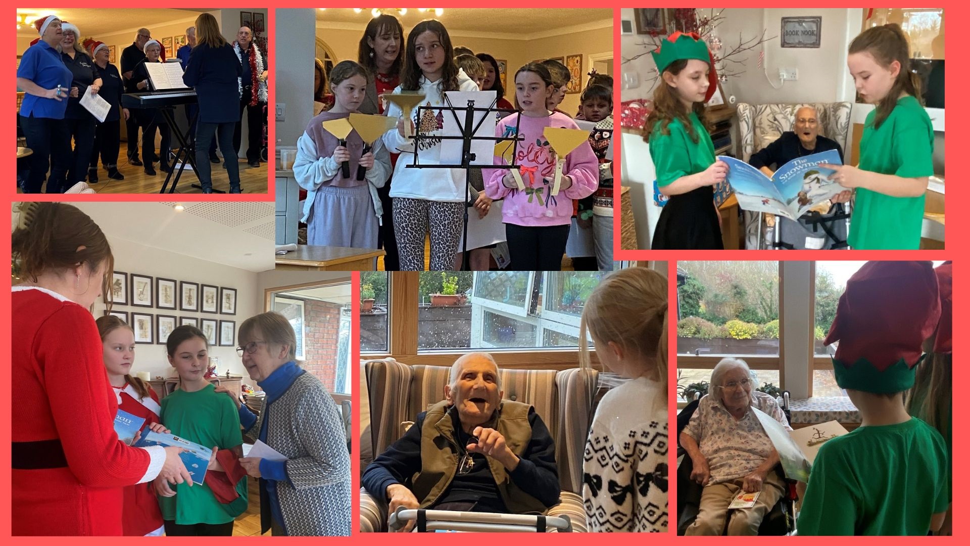 Visits from school children to West Eaton this Christmas