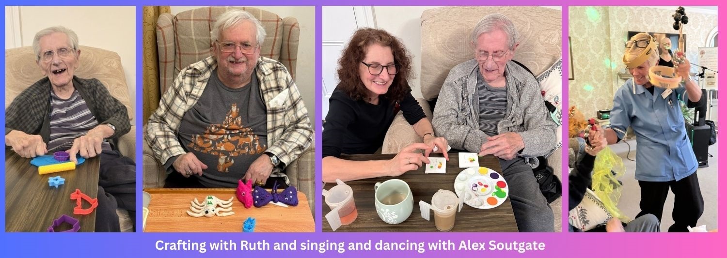 Crafting with Ruth at Abberton 