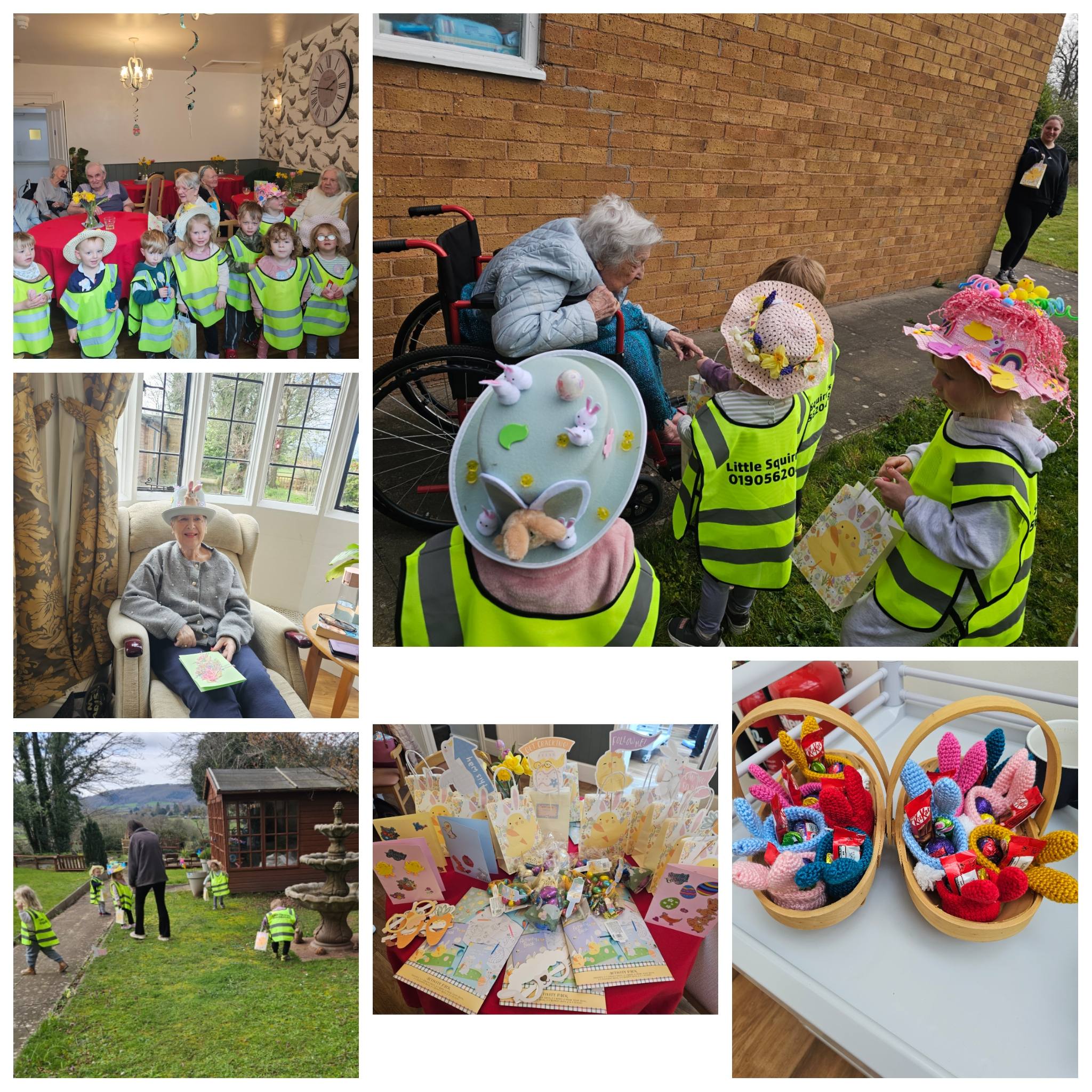 Easter with Little Squirrels 