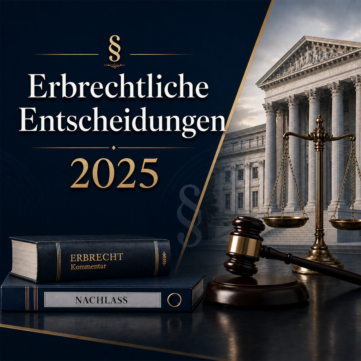 Erbrechtliche Entscheidungen im Jahr 2025