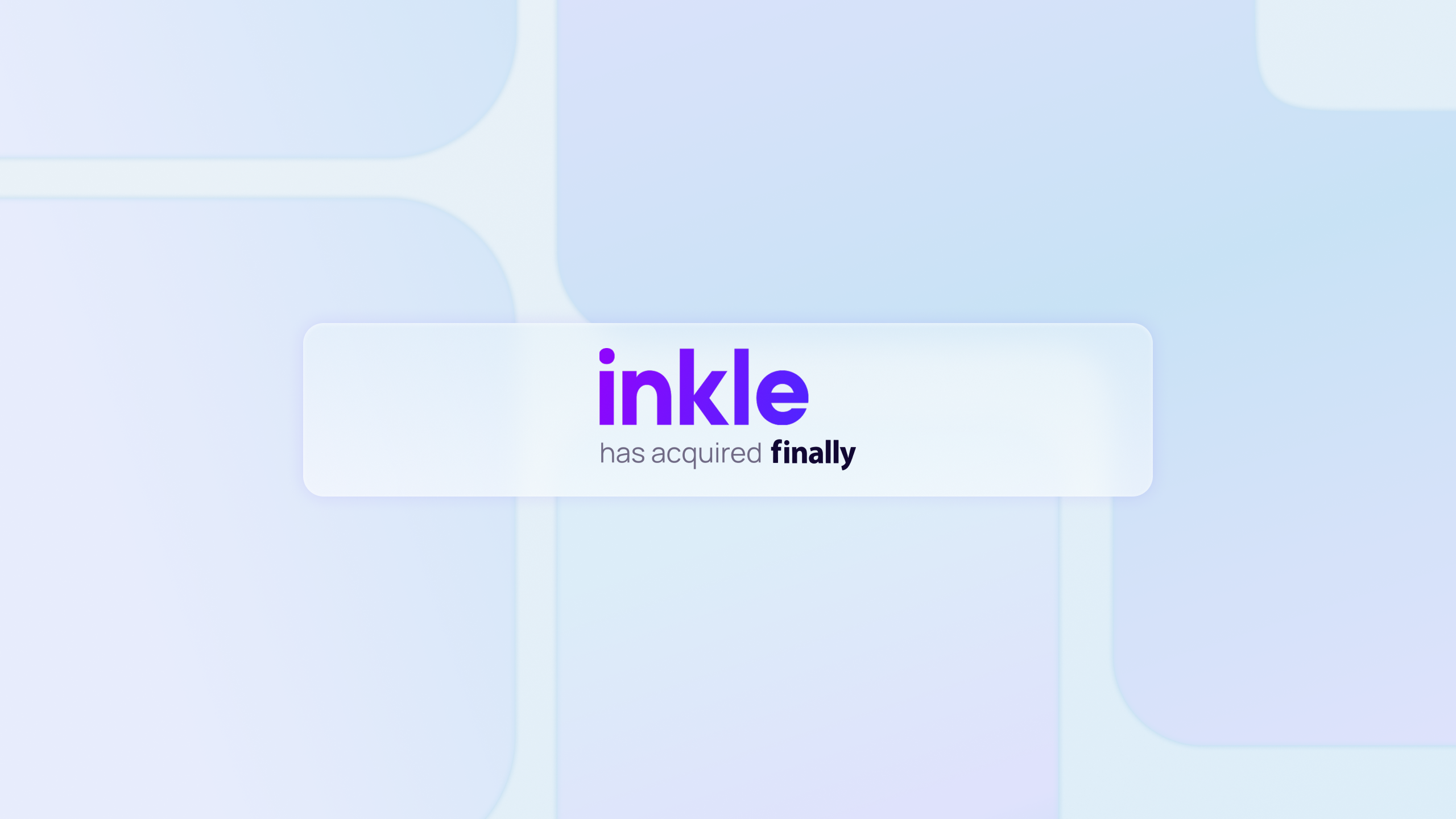 Inkle Acquires Finally's Bookkeeping Division