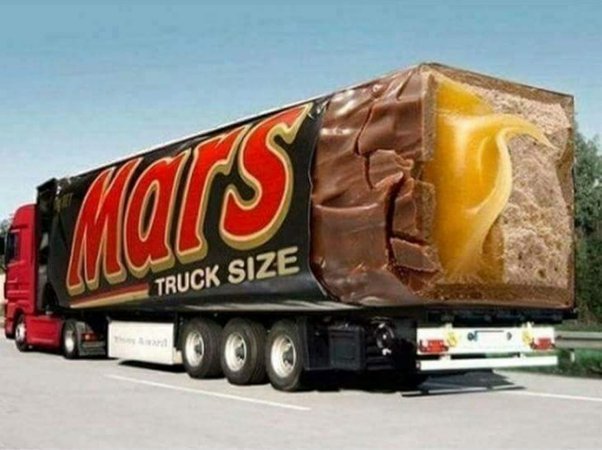 Truck-Sized Candy Bar