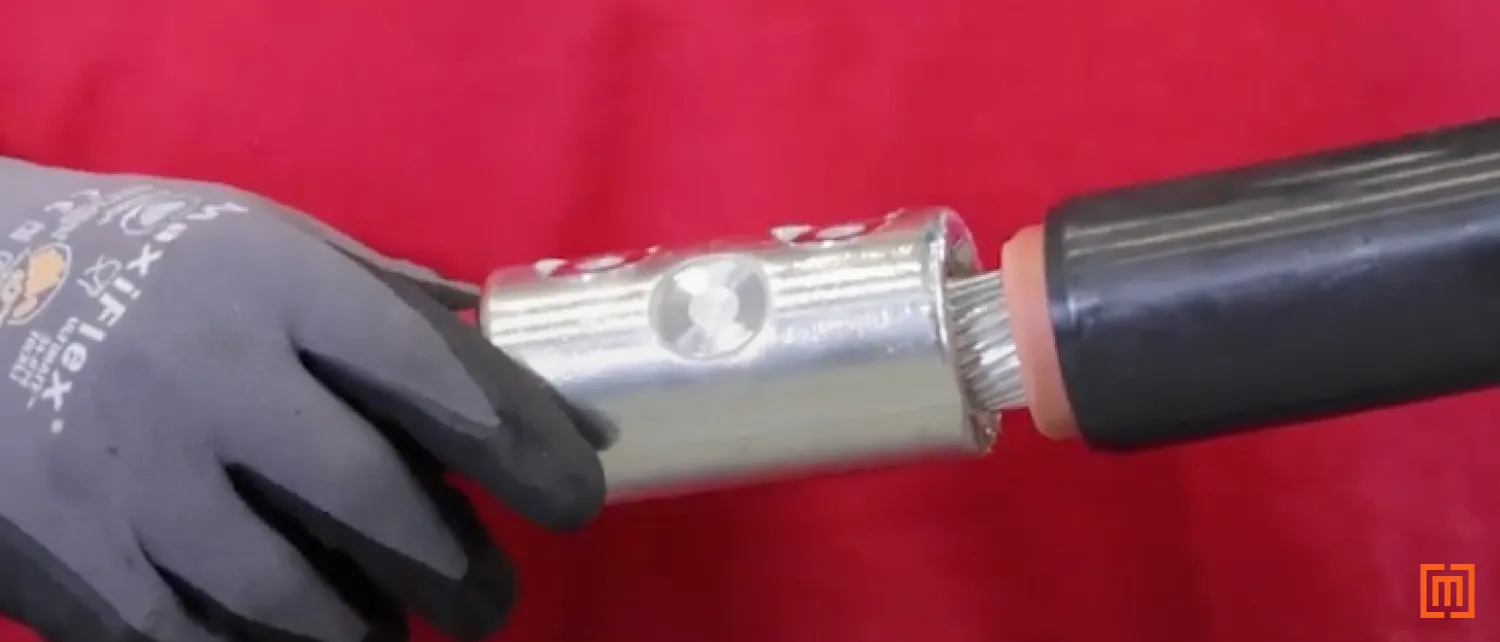 Lug attached to T-Body cable